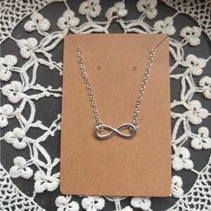 Silver Infinity Anklet